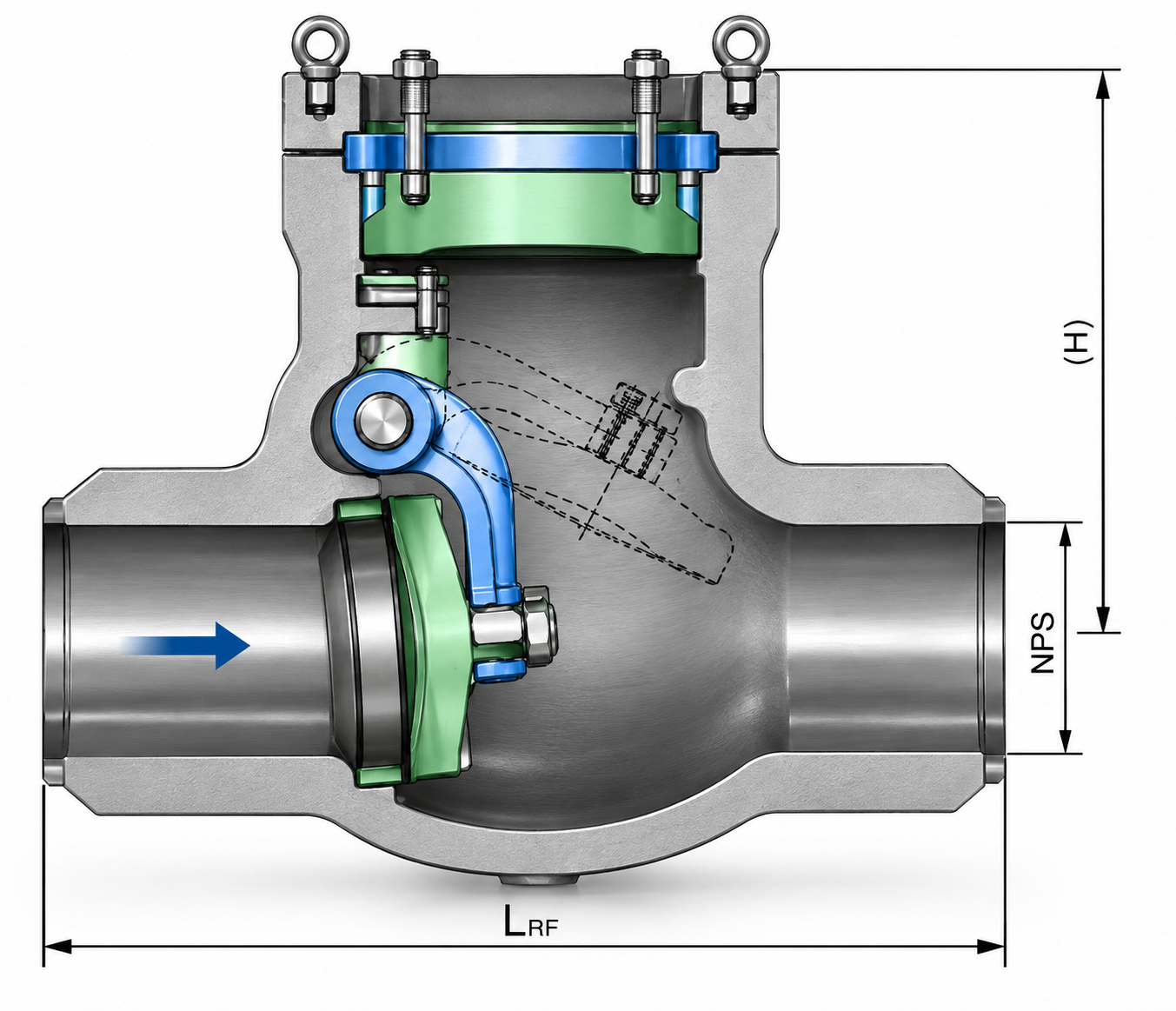 Cast Steel PSB Check Valve