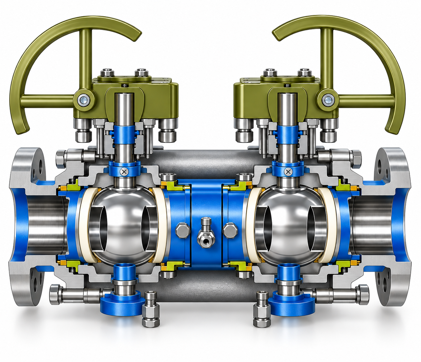 Double Block & Bleed Ball Valve