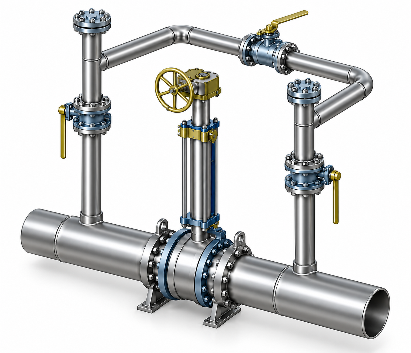 Full Welded & Extended Stem Ball Valves