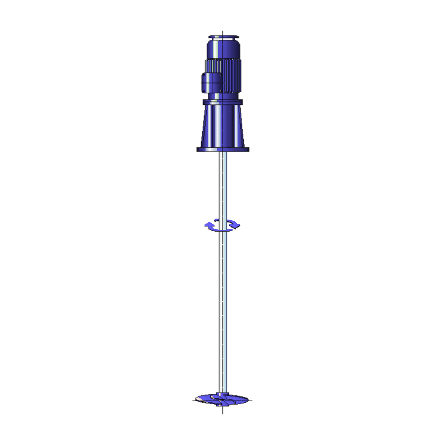 Fixed Agitators with Flanged Support for Tanks & Vessels