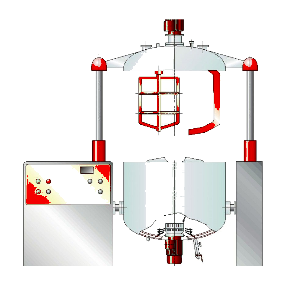 Vacuum Planetary Mixer