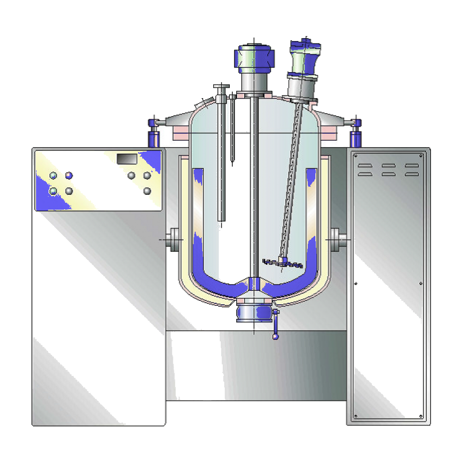 Vacuum Mixer with High-Speed Cowles Disperser & Scraping Anchor