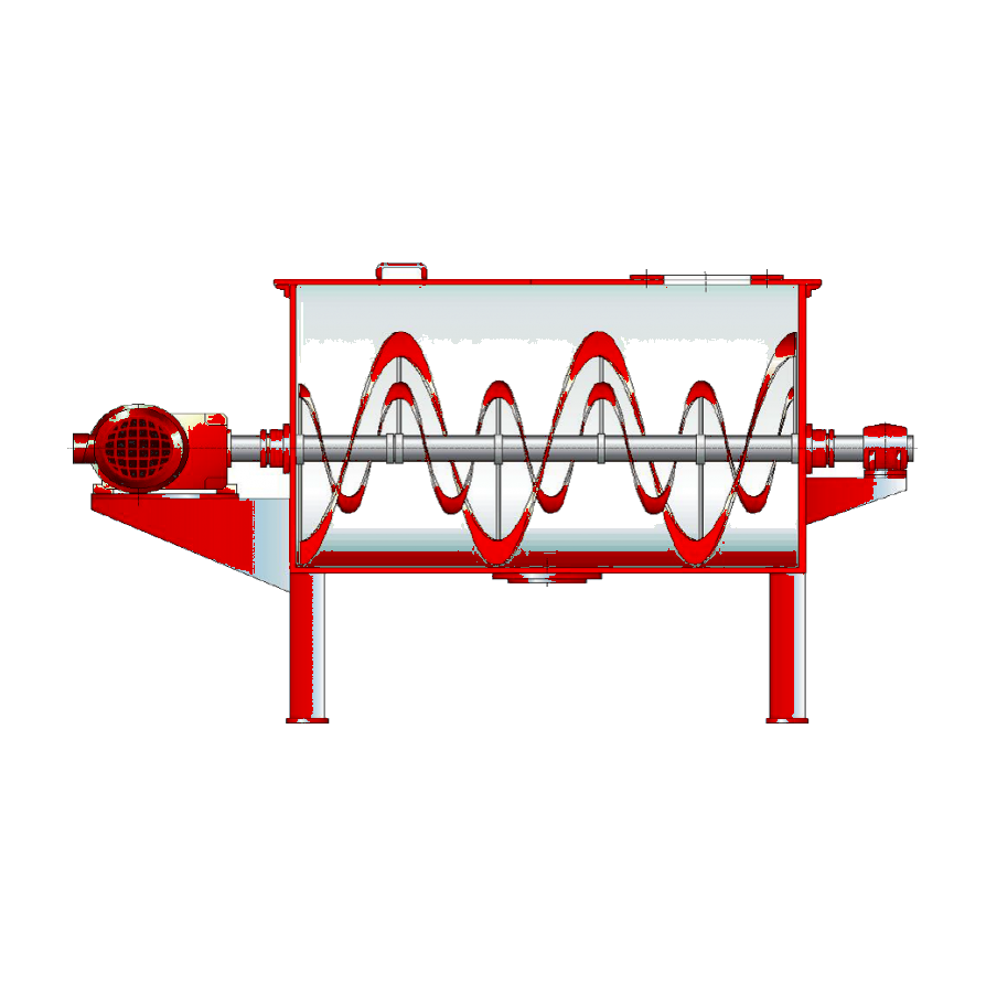 Double-Ribbon Screw Blenders for Powders