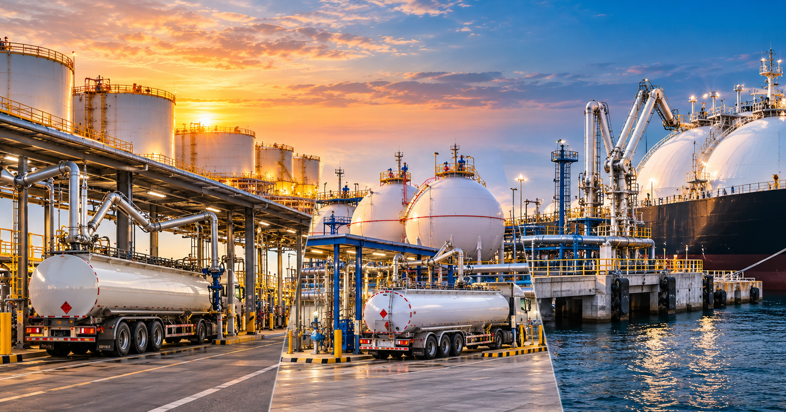Loading Arms for Oil Depots, LPG & LNG Terminals